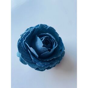 vestiale coleta flor de jeans